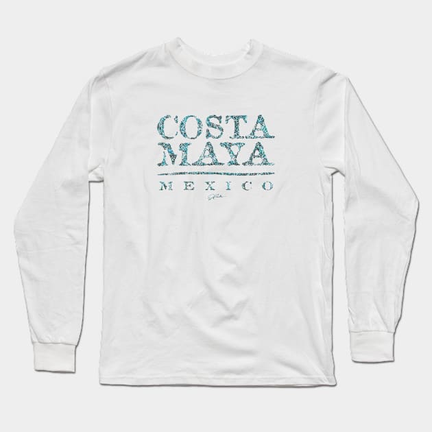 Costa Maya, Mexico Long Sleeve T-Shirt by jcombs